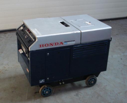 Honda generator ex5500 water cooled key start #4