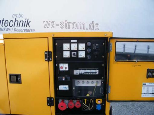 QAS 78 Mobile Atlas Copco Diesel Generator Set 78 kVA