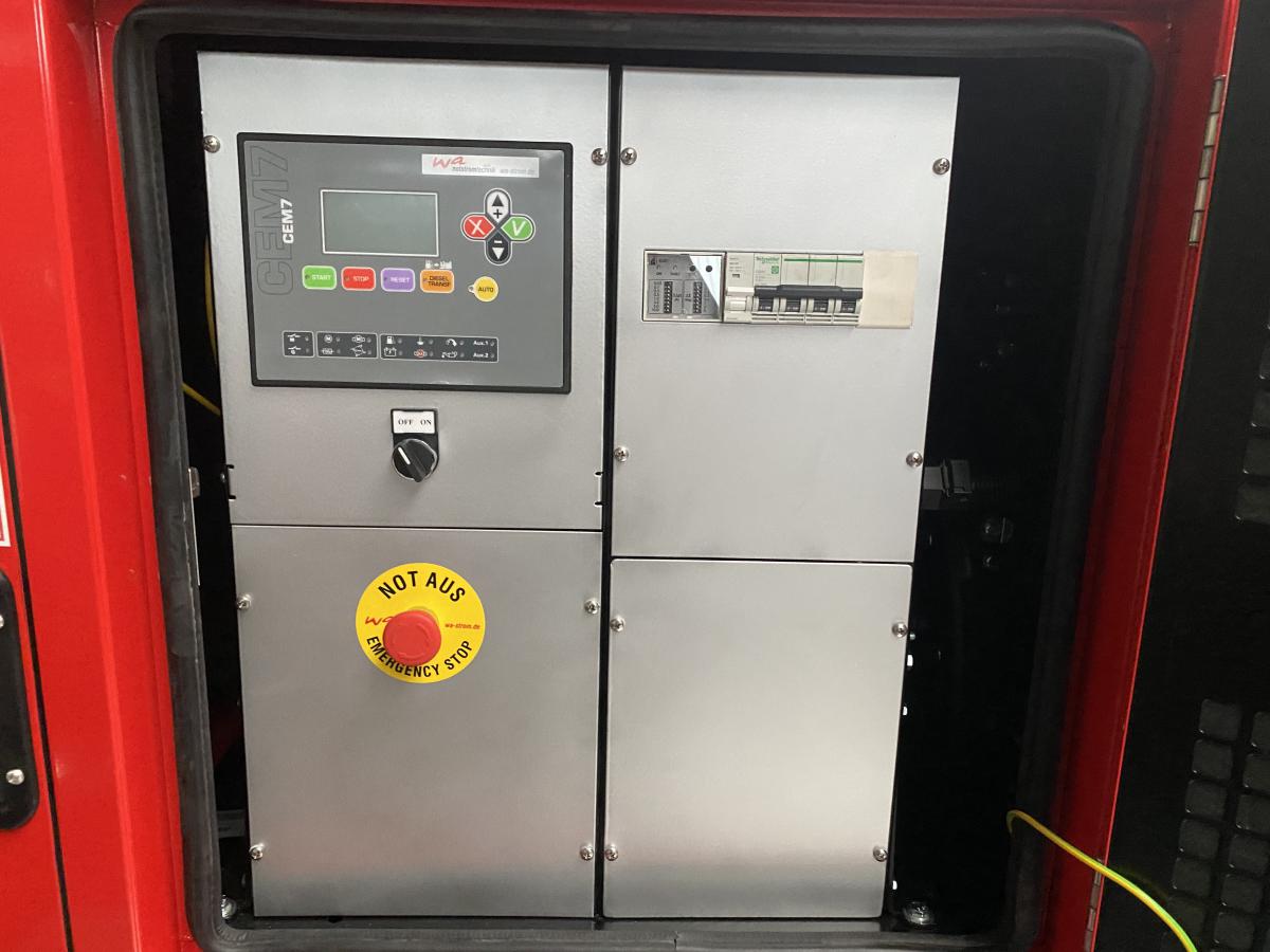 Flutlichtaggregat Serie 60 mit Yanmar Netzersatzanlage 42 ...