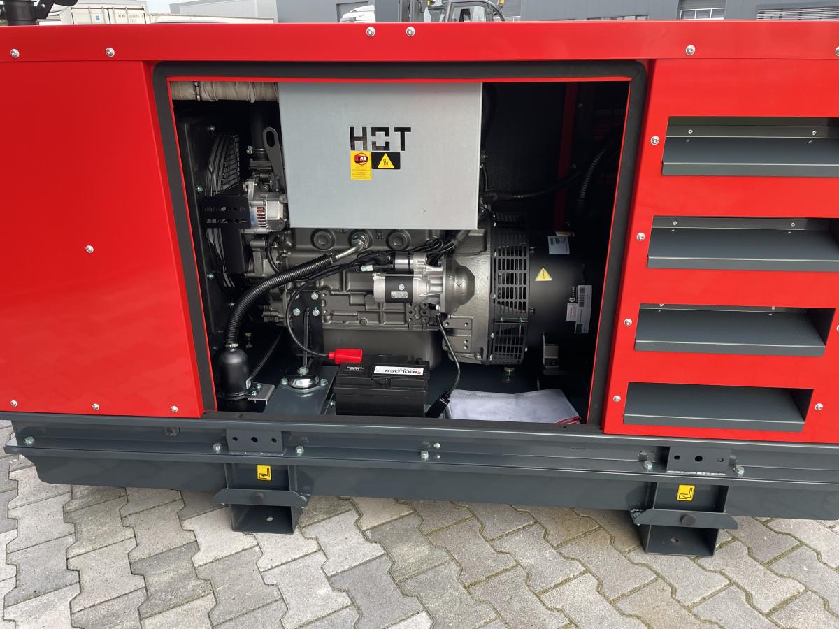 VERKAUFT Notstromaggregat als Netzersatzanlage 30 kVA mit Yanmar Motor  4TNV98 HS Farbe RAL 3020