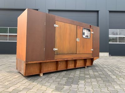 100 kVA Netzersatzanlage mit Iveco Motor und AMF 25 Notstromsteuerung in CORTEN Stahl