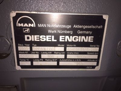 MAN Notstromdiesel