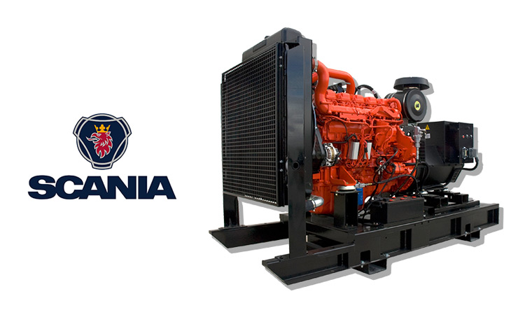 ▷ Scania Notstromaggregat Stromerzeuger Stomgenerator Generator buy used at  Werktuigen - Price: €9,500