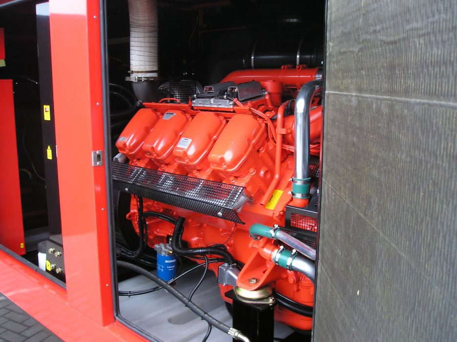 ▷ Scania Notstromaggregat Stromerzeuger Stomgenerator Generator buy used at  Werktuigen - Price: €9,500