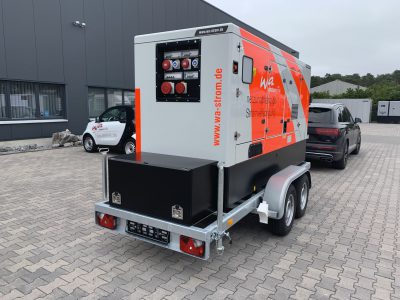 Mobiler Ersatzstromgenerator mit Iveco Motor